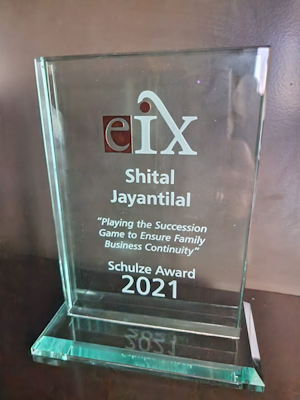 Shital wins publishing award