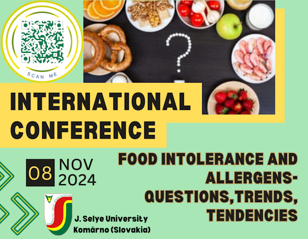 International Scientific Conference: Food intolerance and allergens