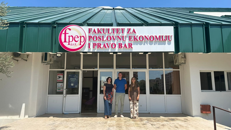 UPT strengthens academic and research cooperation with Montenegro through Erasmus+ ICM mobility